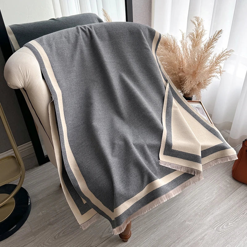 Luxury Plain Pashmina Wrap