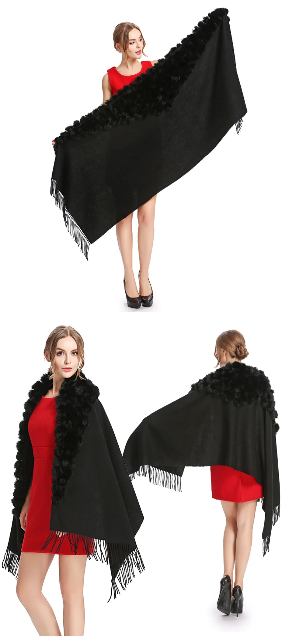 Winter Elegance Pashmina Scarf