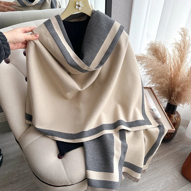 Luxury Plain Pashmina Wrap