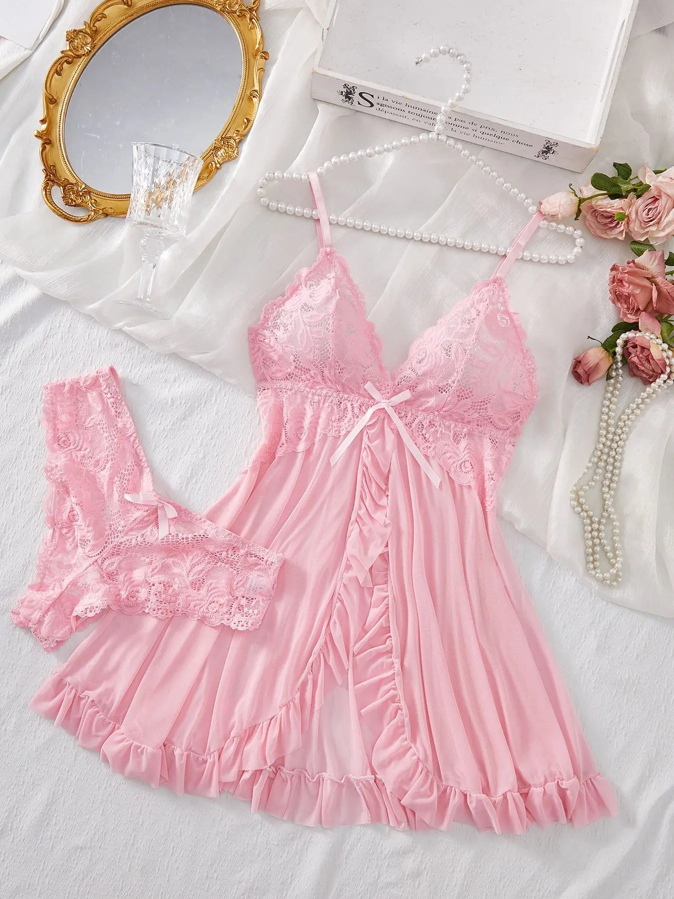Sexy Lace Lingerie Set for Women