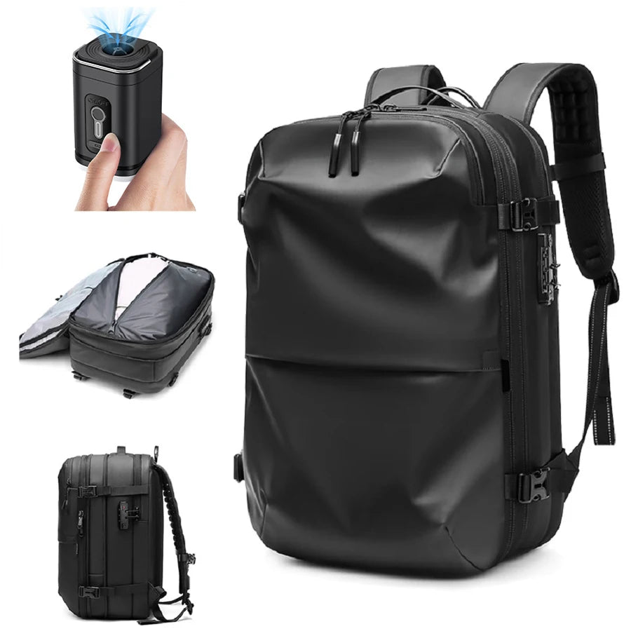 Vacuum Compression Travel & Laptop Backpack