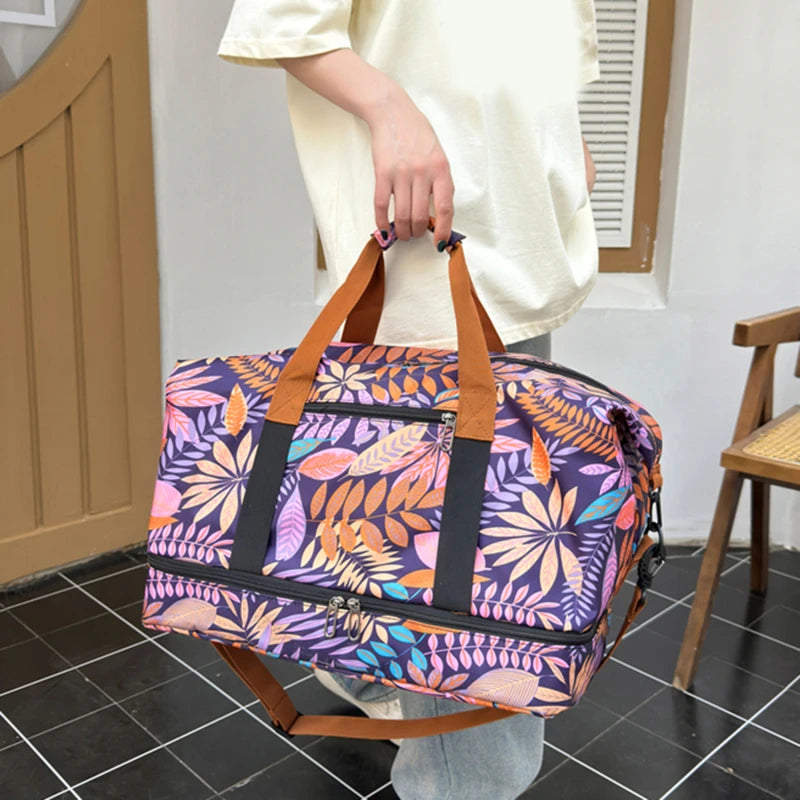 Spacious Dry-Wet Travel Duffle Bag