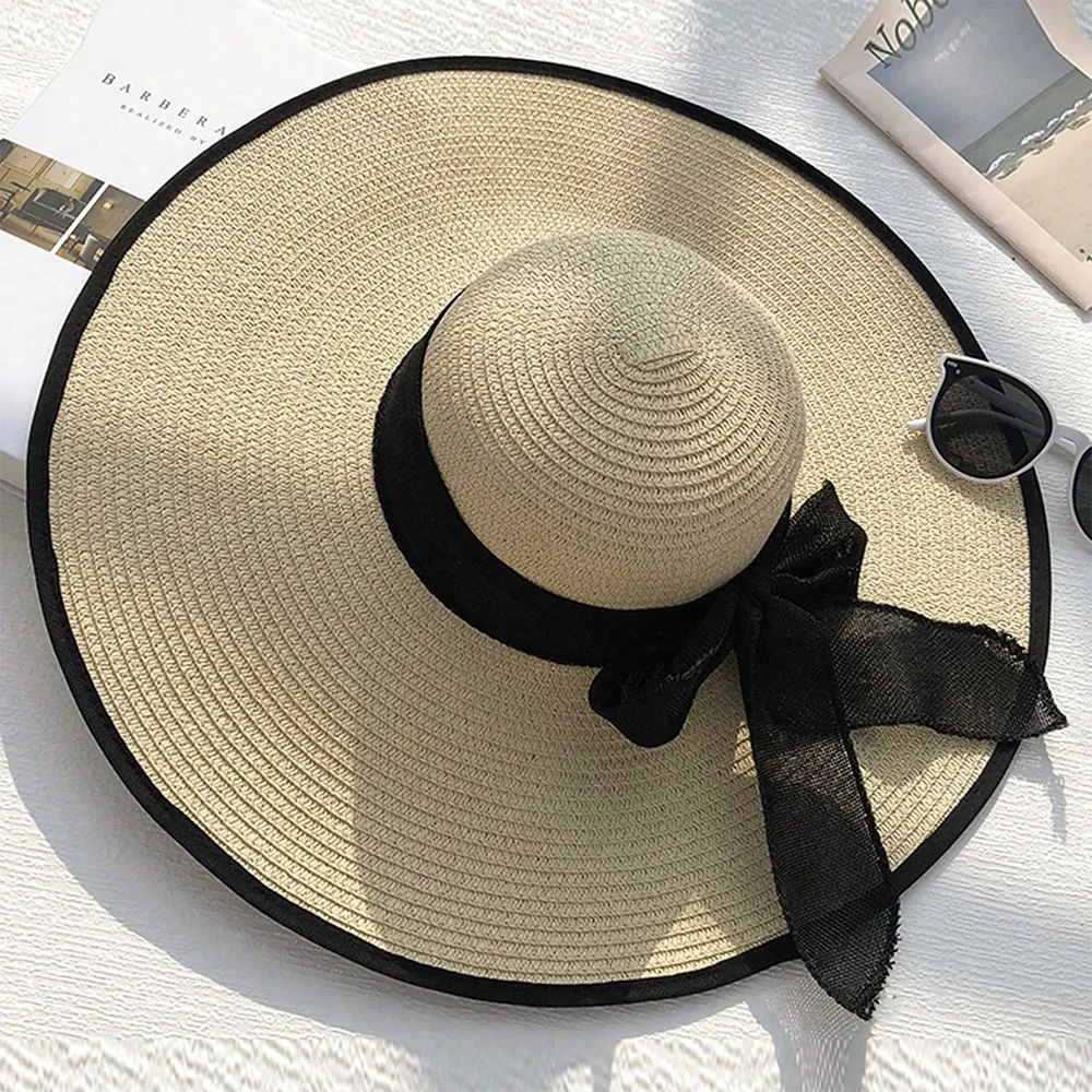 Seaside Elegance Wide Brim Hat