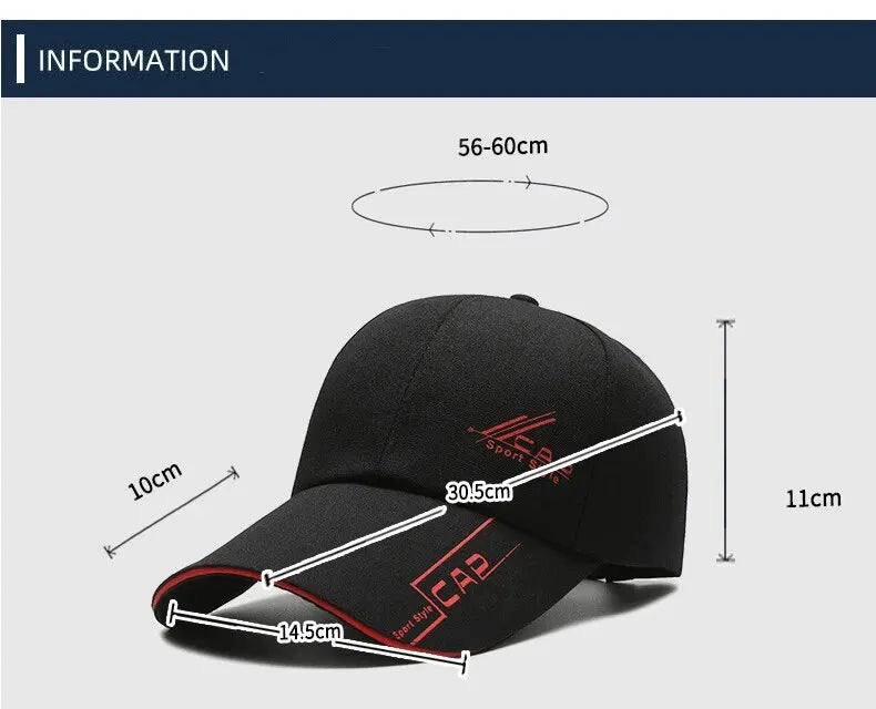 Sun Guard Long-Brim Cap