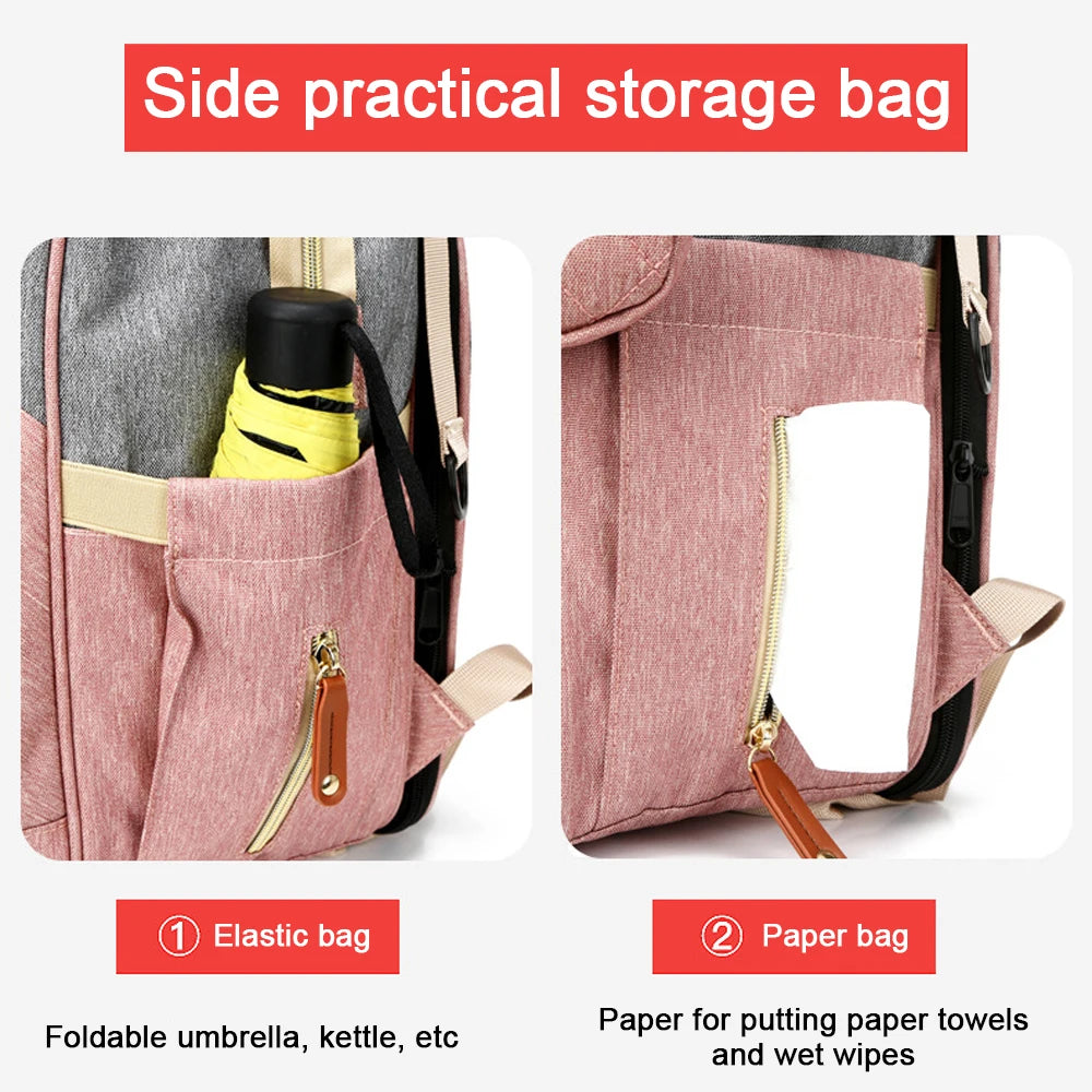 Portable Foldable Baby Travel Backpack