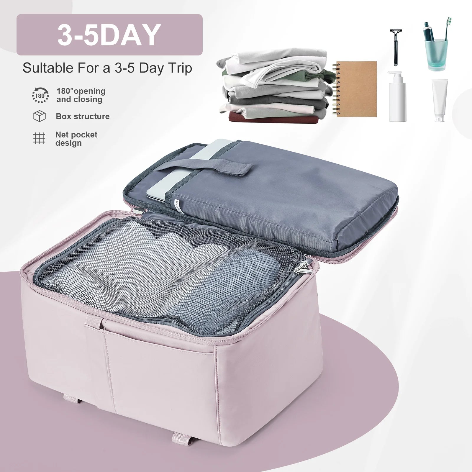 Compact Travel & Cabin Backpack