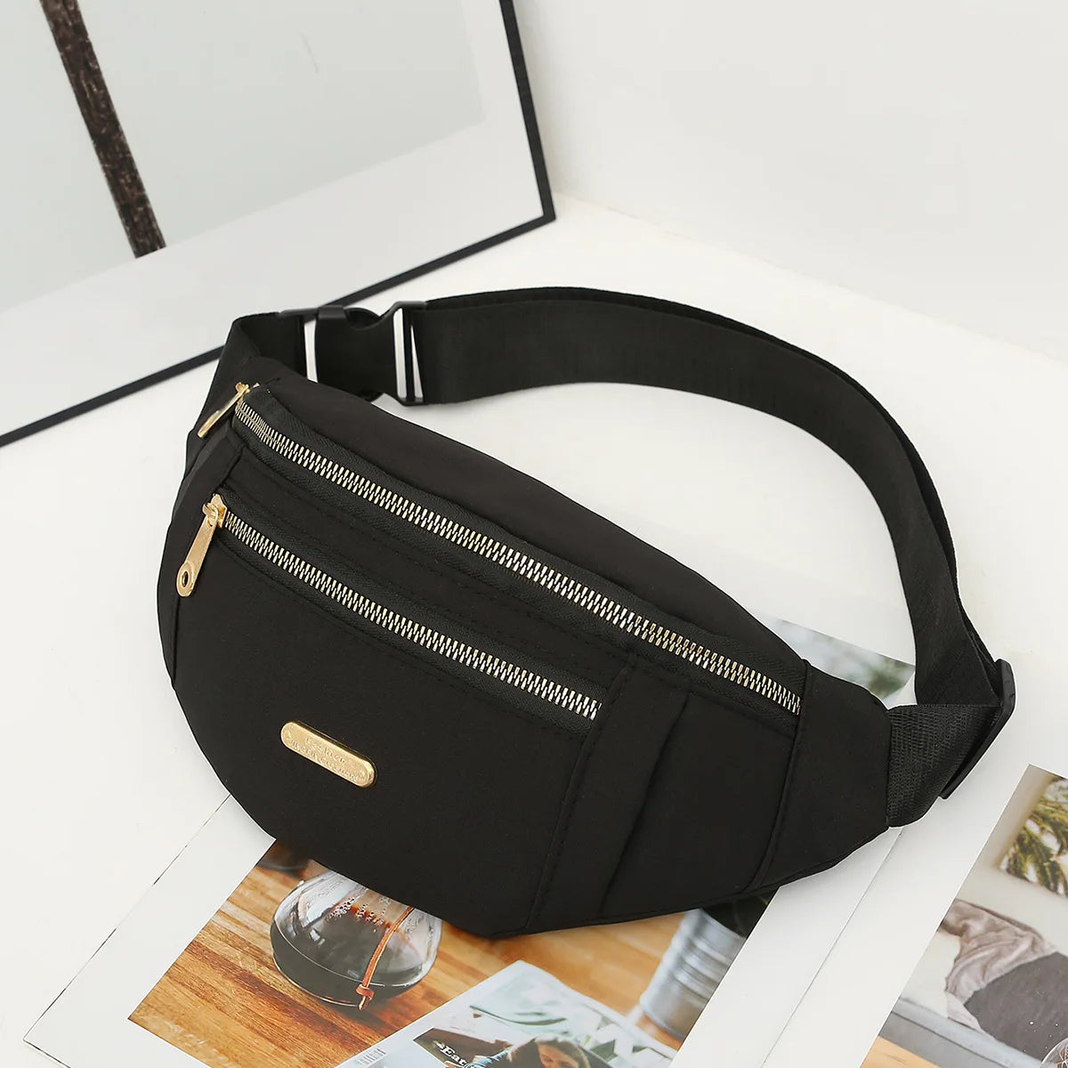 Unisex Water-Resistant Hiking Fanny Pack