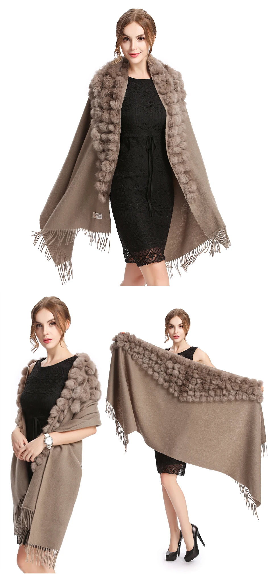 Winter Elegance Pashmina Scarf