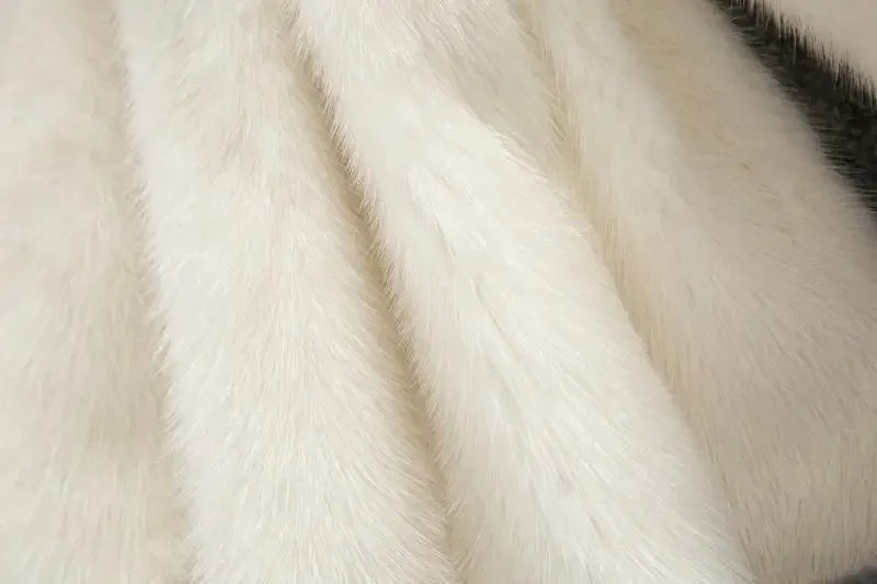 Arctic Luxe Faux Fur Hooded Coat