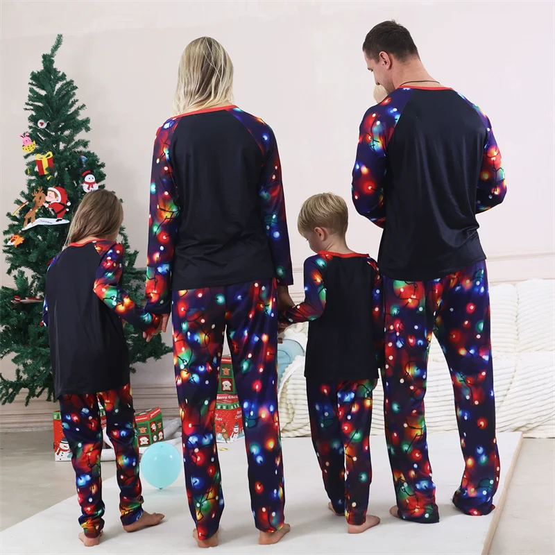 2025 Cartoon Family Christmas Pajama Set