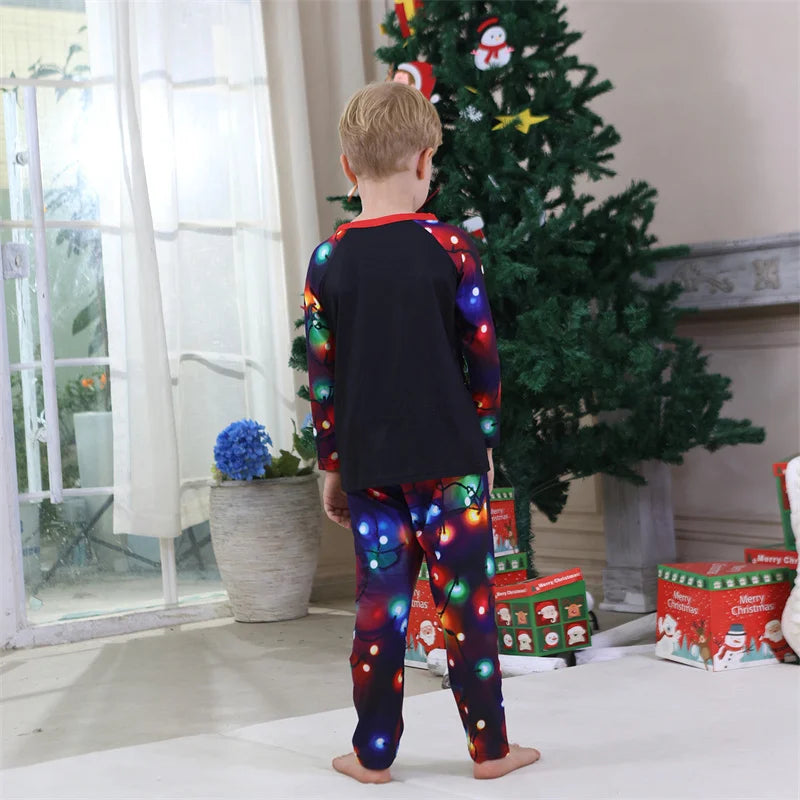 2025 Cartoon Family Christmas Pajama Set