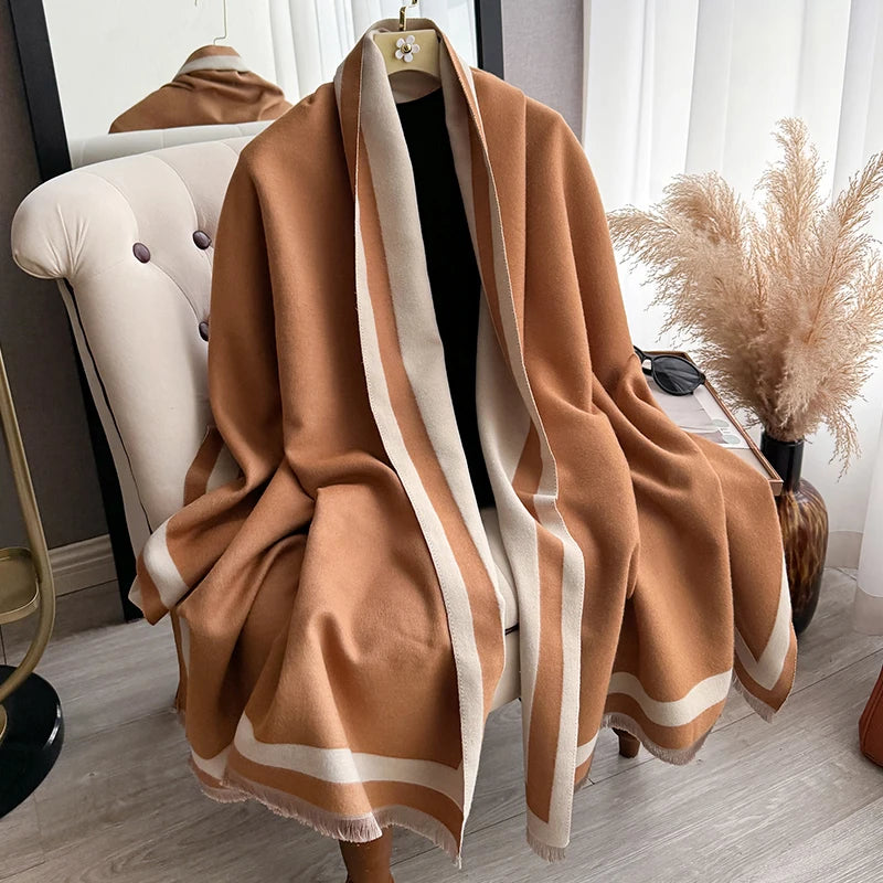 Luxury Plain Pashmina Wrap