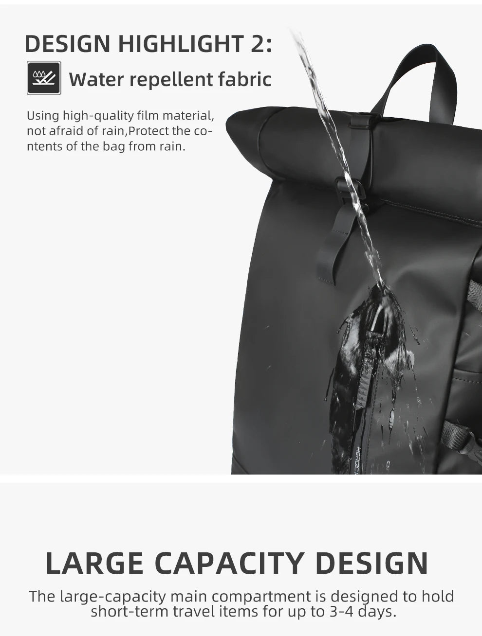 Urban Trek Expandable Laptop Backpack