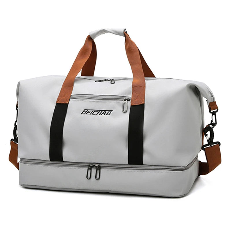 Spacious Dry-Wet Travel Duffle Bag