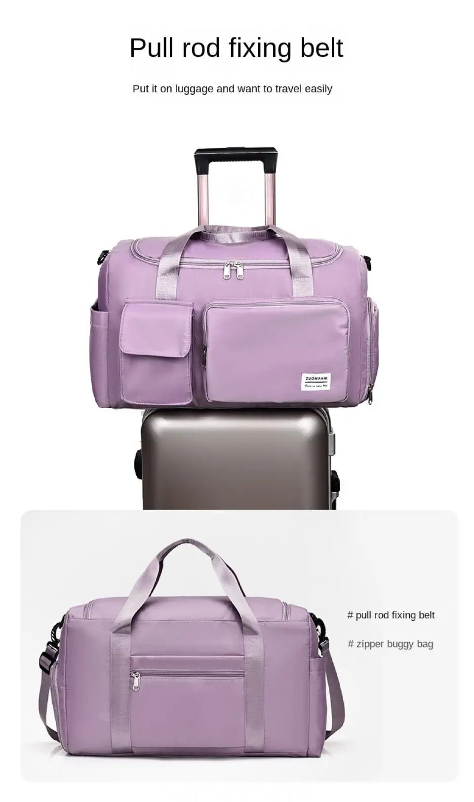 UNIXINU Women’s Large Capacity Carry-On Bag