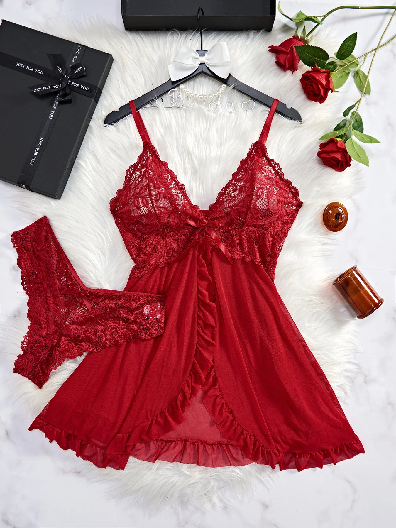 Sexy Lace Lingerie Set for Women