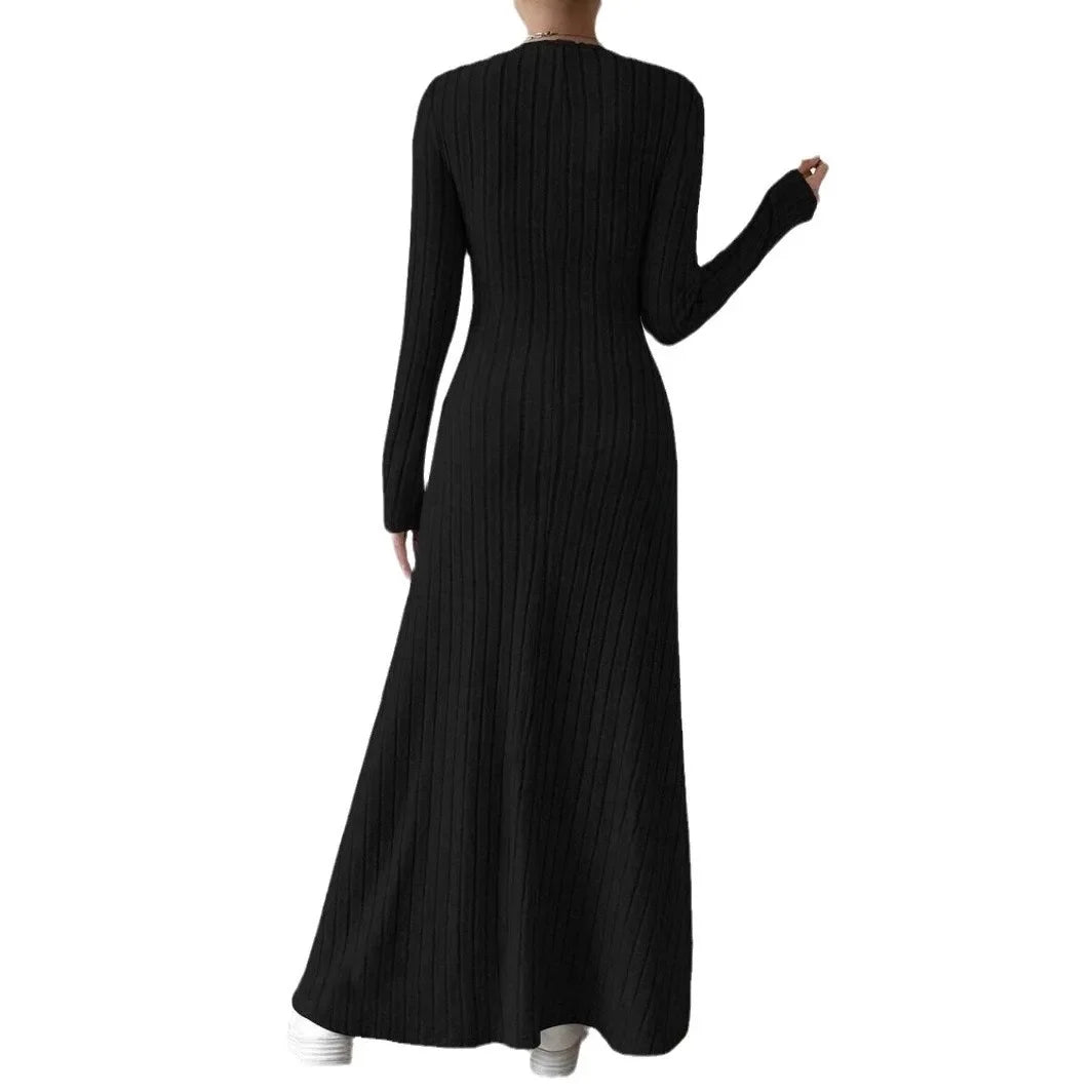 Slim Knit Maxi Dress